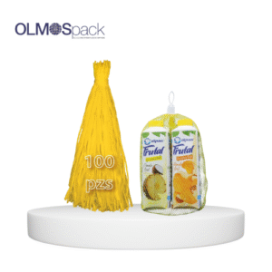 Bolsa De Malla Plástica Para Empaque 100 Pzs 40X60